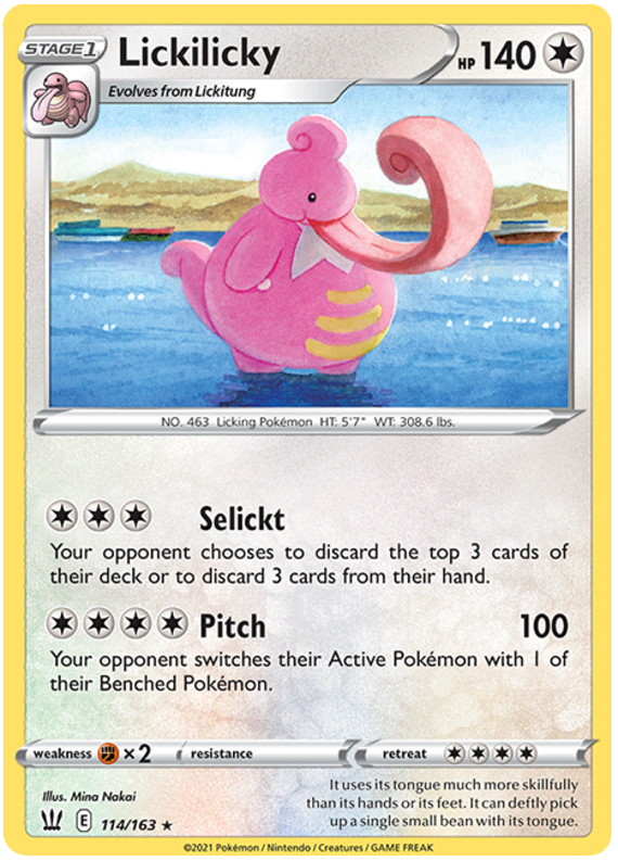 Lickilicky (114/163) [Sword & Shield: Battle Styles] | Exor Games Bridgewater