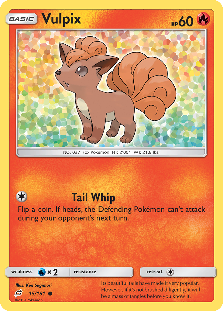 Vulpix (15/181) [Sun & Moon: Team Up] | Exor Games Bridgewater
