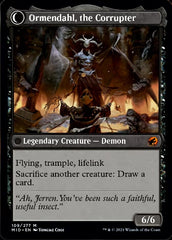 Jerren, Corrupted Bishop // Ormendahl, the Corrupted [Innistrad: Midnight Hunt] | Exor Games Bridgewater