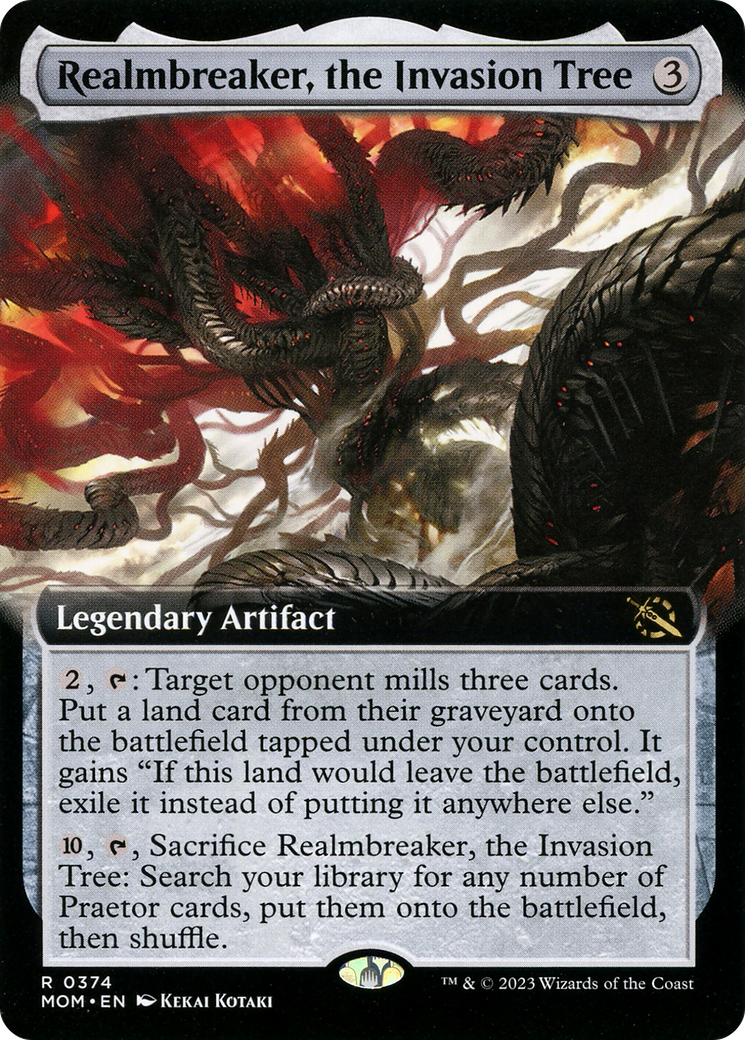 Realmbreaker, the Invasion Tree (Extended Art) [March of the Machine] | Exor Games Bridgewater