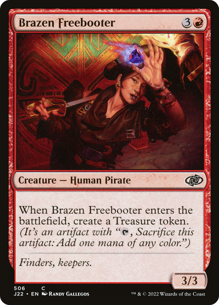 Brazen Freebooter [Jumpstart 2022] | Exor Games Bridgewater
