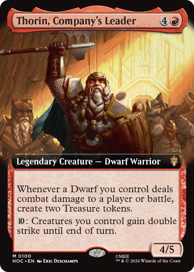 Thorin, Company's Leader (Extended Art) [The Hobbit: Eternal-Legal] | Exor Games Bridgewater