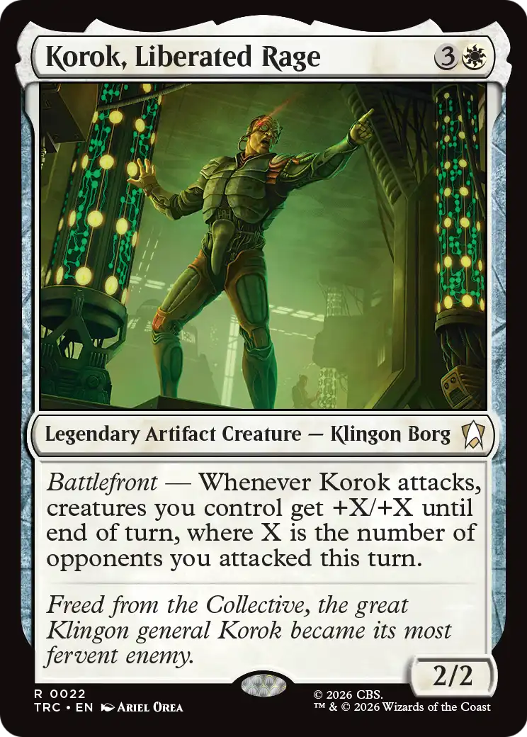 Korok, Liberated Rage [Star Trek Commander] | Exor Games Bridgewater