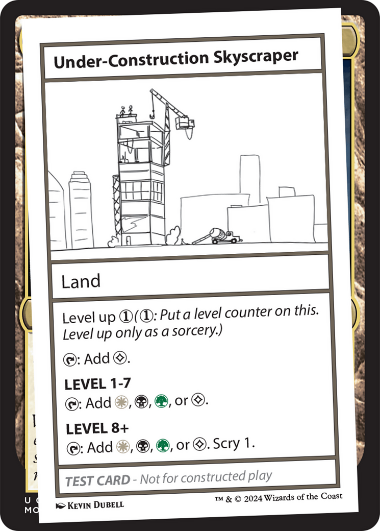 Under-Construction Skyscraper [Mystery Booster 2 Playtest Cards] | Exor Games Bridgewater