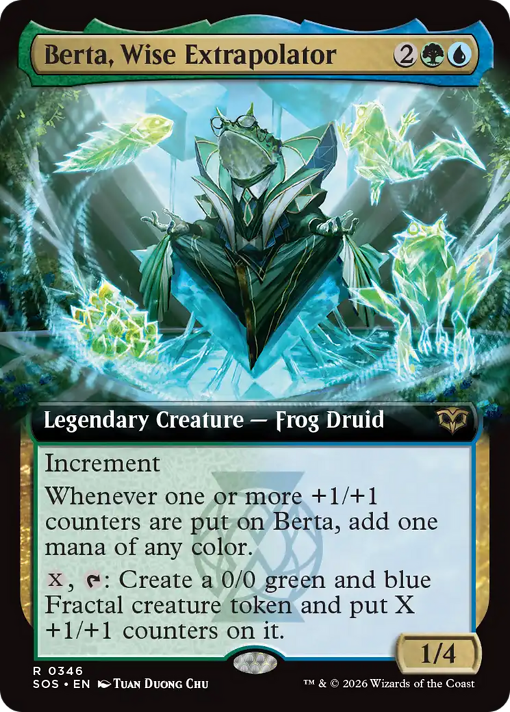 Berta, Wise Extrapolator (Extended Art) [Secrets of Strixhaven] | Exor Games Bridgewater