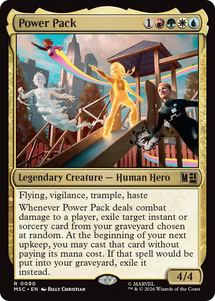 Power Pack (Surge Foil) [Marvel Super Heroes Commander] | Exor Games Bridgewater