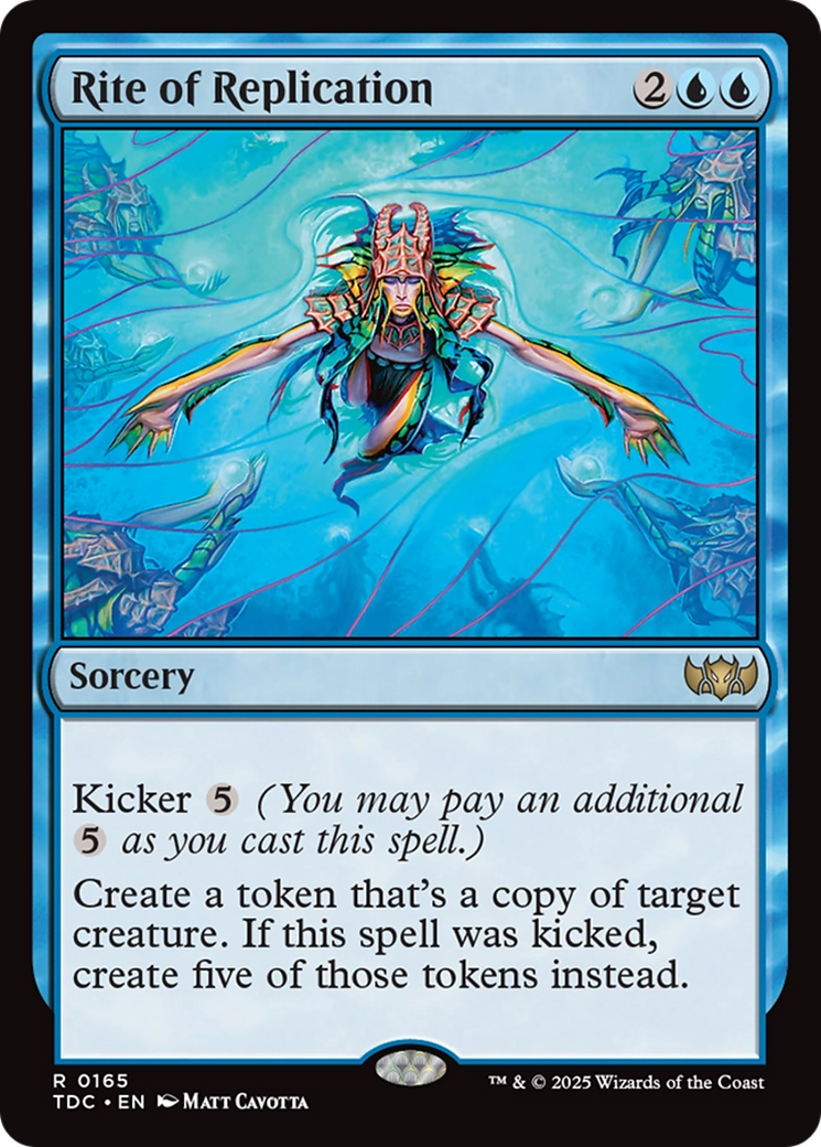 Rite of Replication [Tarkir: Dragonstorm Commander] | Exor Games Bridgewater