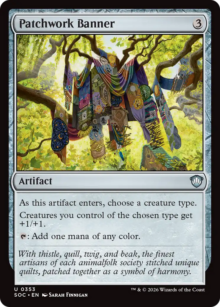 Patchwork Banner [Secrets of Strixhaven Commander] | Exor Games Bridgewater
