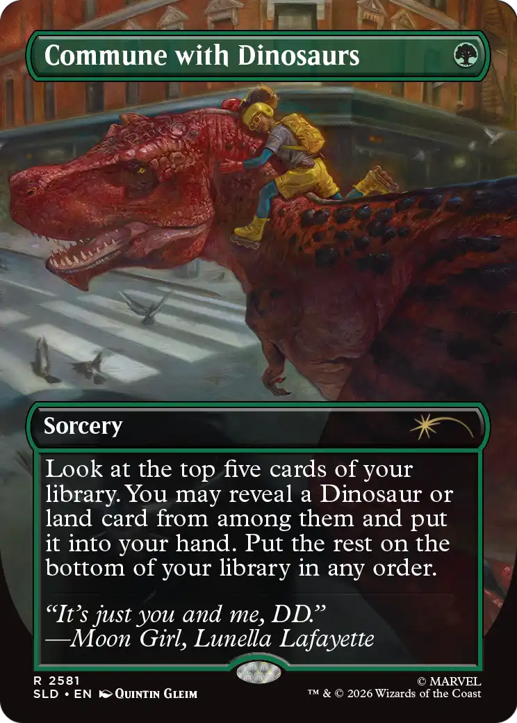 Commune with Dinosaurs [Secret Lair Drop Series] | Exor Games Bridgewater