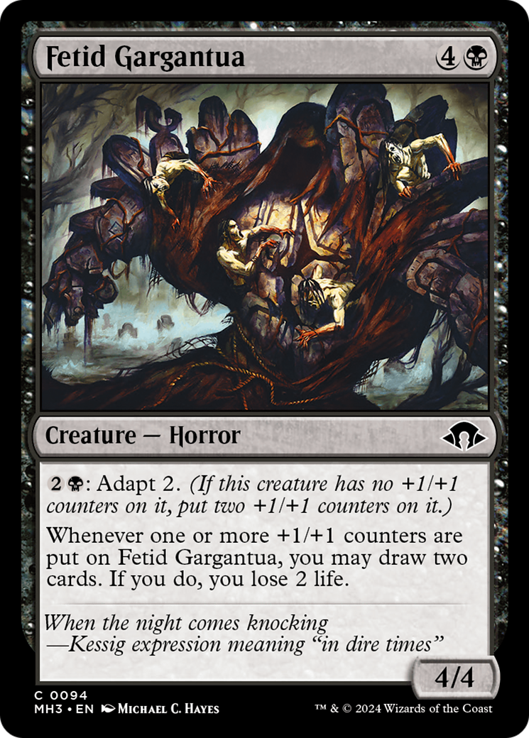 Fetid Gargantua [Modern Horizons 3] | Exor Games Bridgewater