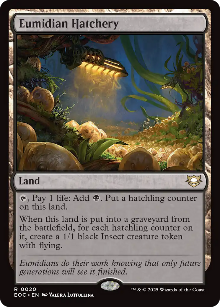 Eumidian Hatchery [Edge of Eternities Commander] | Exor Games Bridgewater