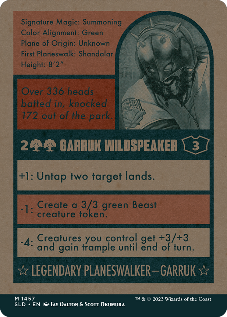 Garruk Wildspeaker [Secret Lair Drop Series] | Exor Games Bridgewater