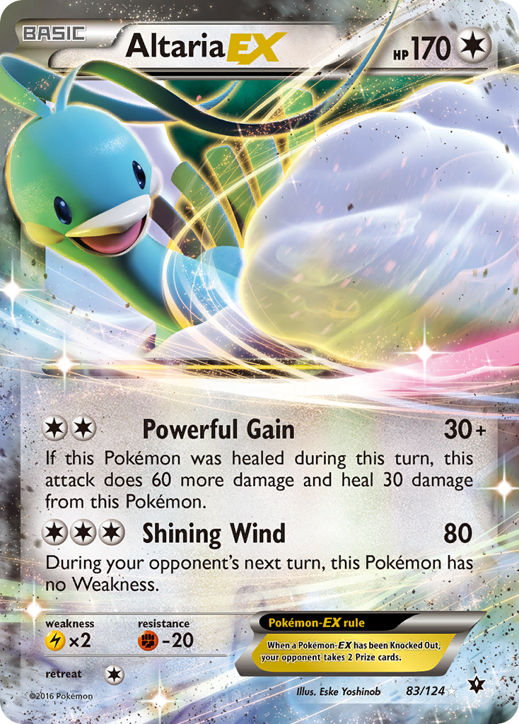 Altaria EX (83/124) [XY: Fates Collide] | Exor Games Bridgewater