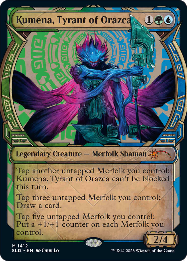 Kumena, Tyrant of Orazca (Rainbow Foil) [Secret Lair Drop Series] | Exor Games Bridgewater