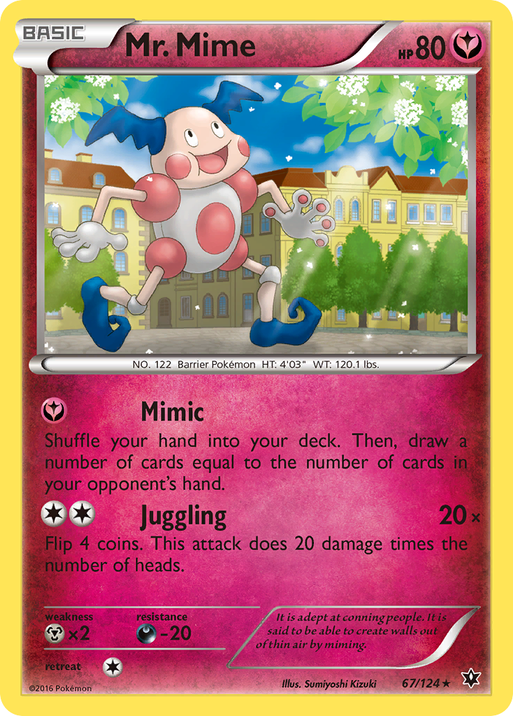 Mr. Mime (67/124) [XY: Fates Collide] | Exor Games Bridgewater