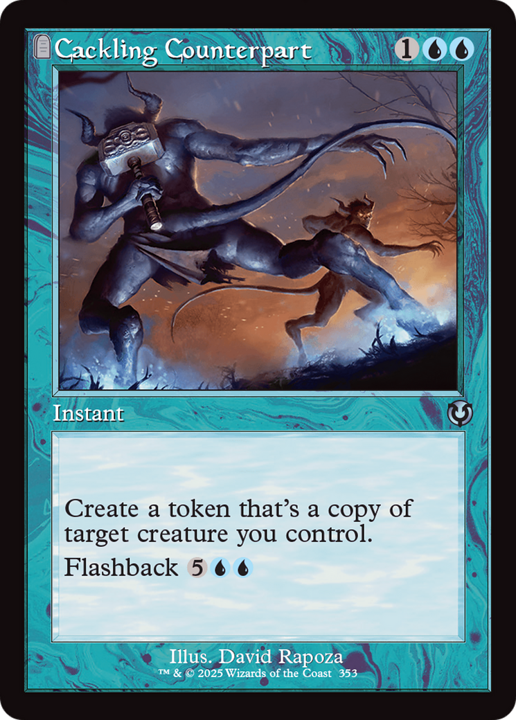 Cackling Counterpart (Retro Frame) [Innistrad Remastered] | Exor Games Bridgewater