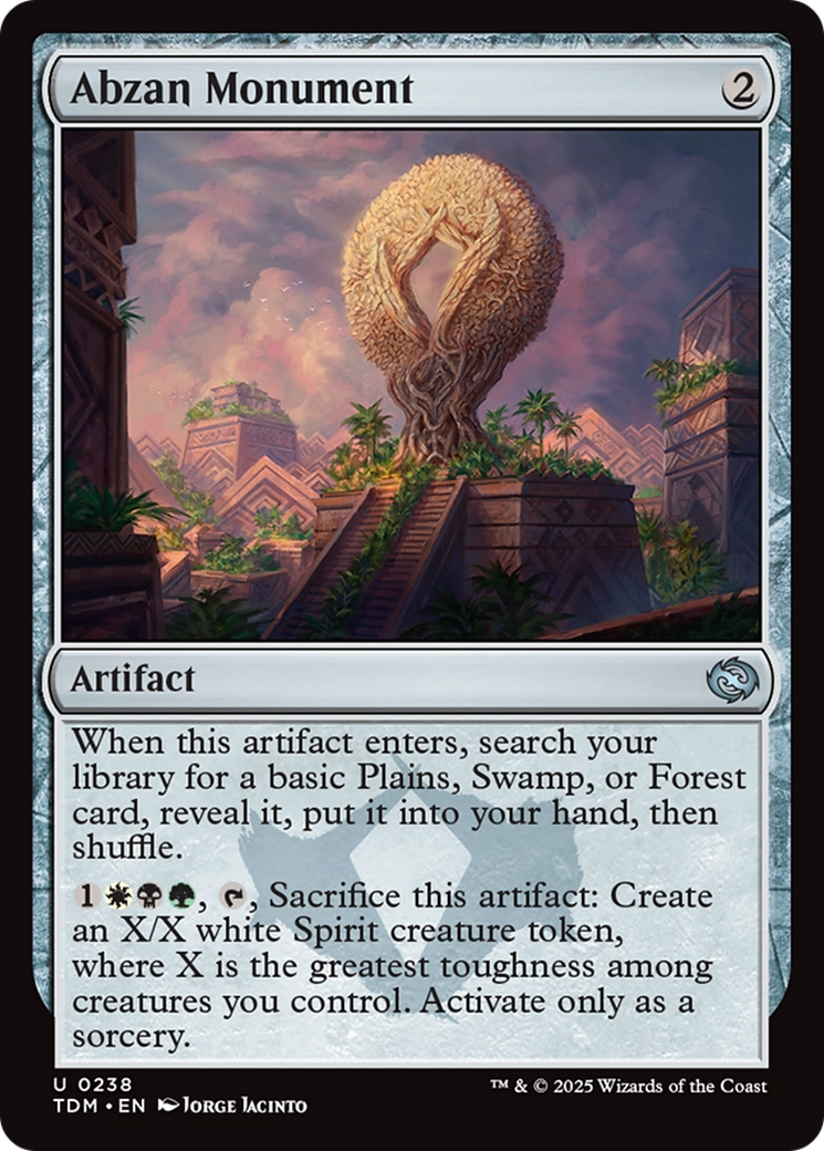 Abzan Monument [Tarkir: Dragonstorm] | Exor Games Bridgewater