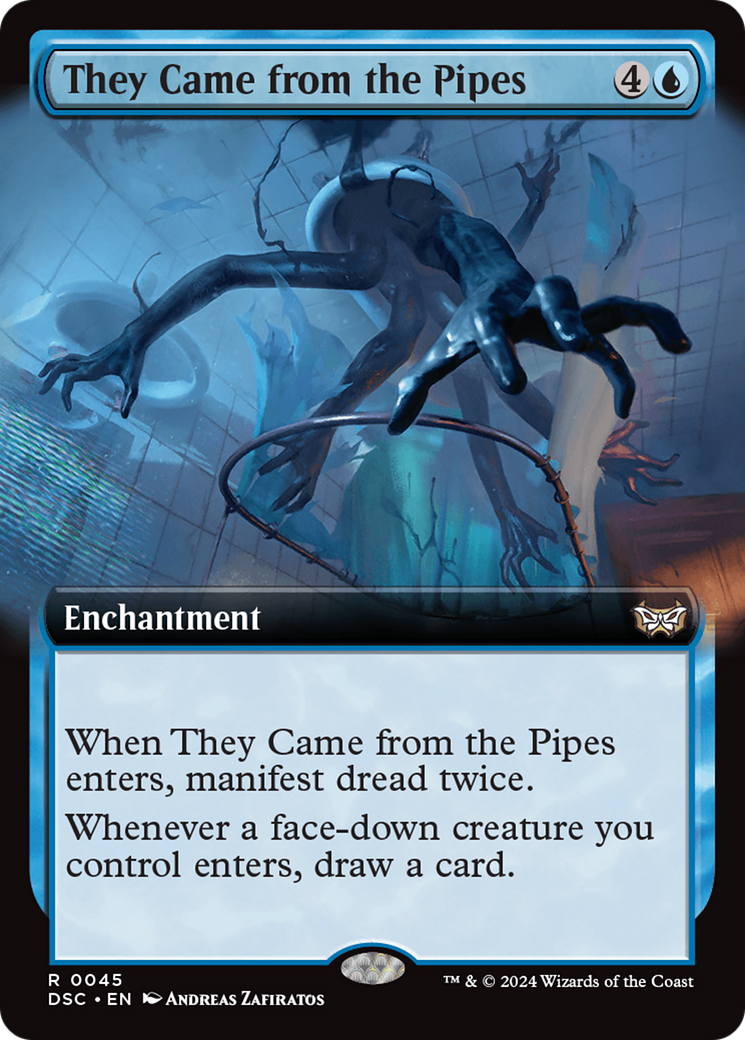 They Came from the Pipes (Extended Art) [Duskmourn: House of Horror Commander] | Exor Games Bridgewater