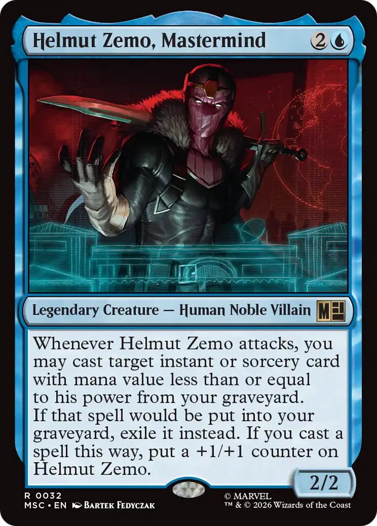 Helmut Zemo, Mastermind [Marvel Super Heroes Commander] | Exor Games Bridgewater