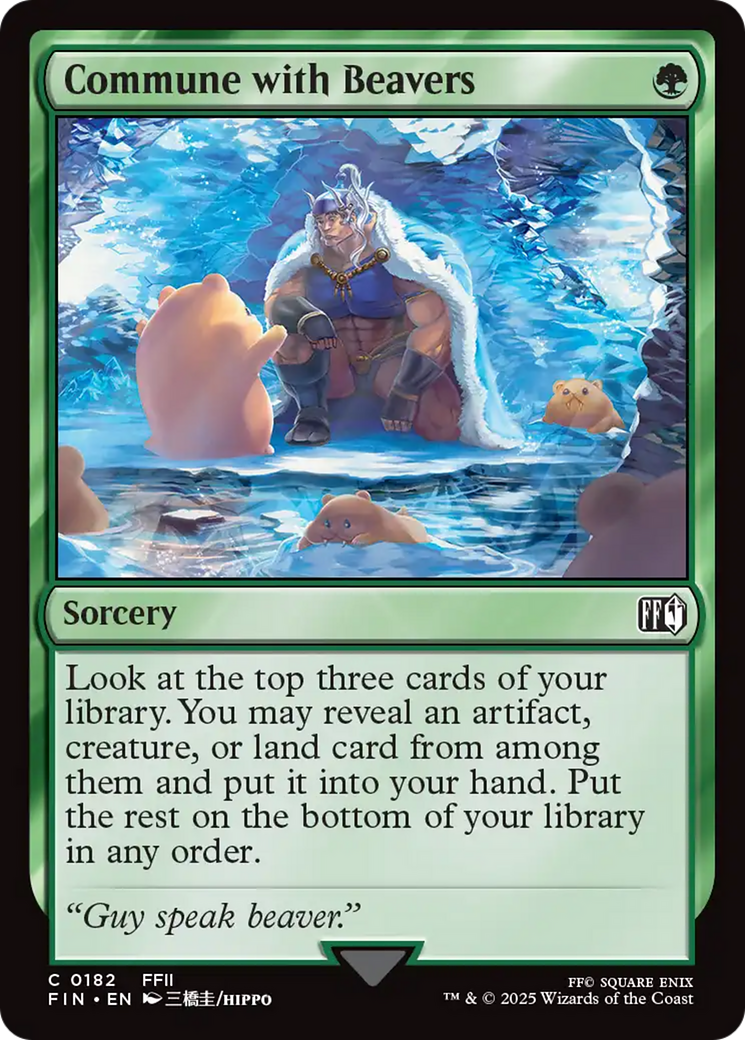 Commune with Beavers [FINAL FANTASY] | Exor Games Bridgewater