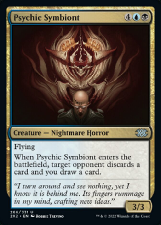 Psychic Symbiont [Double Masters 2022] | Exor Games Bridgewater