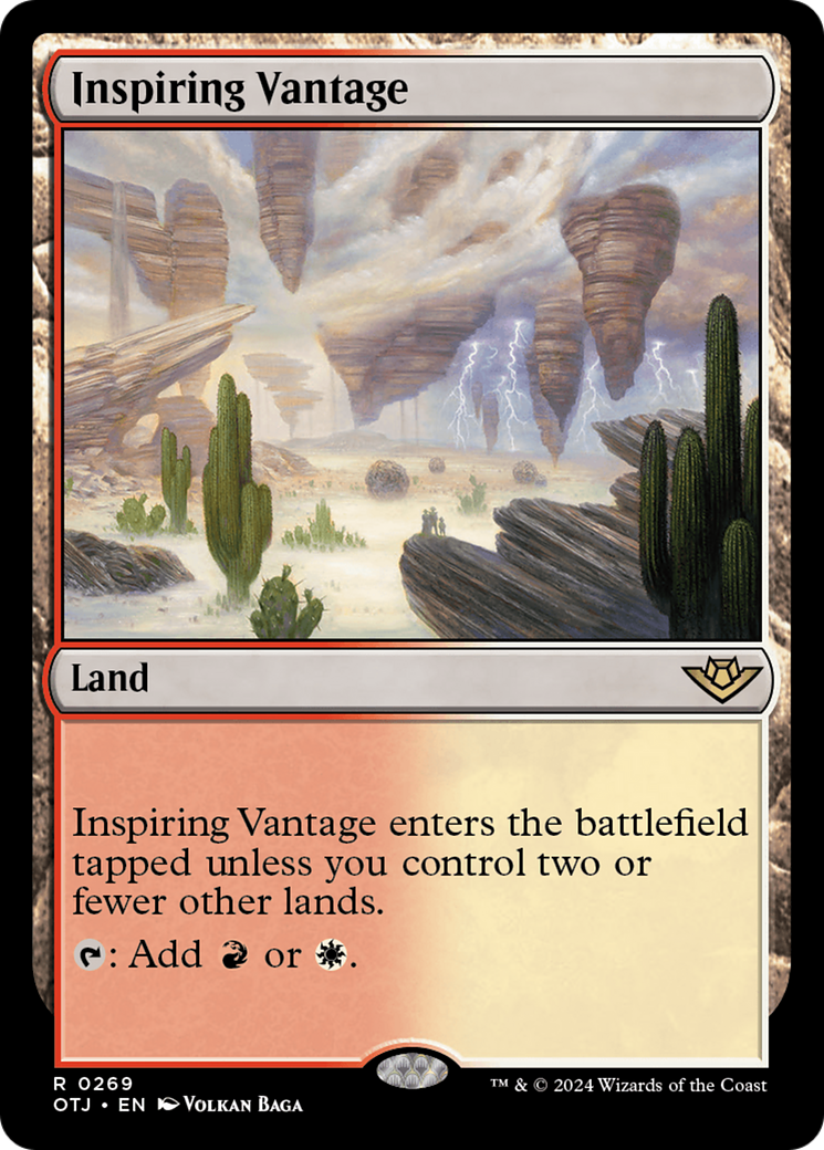 Inspiring Vantage [Outlaws of Thunder Junction] | Exor Games Bridgewater