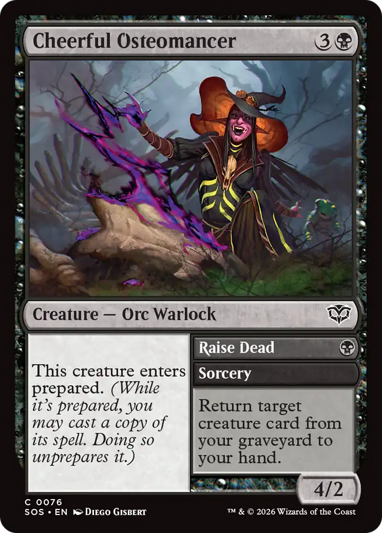 Cheerful Osteomancer [Secrets of Strixhaven] | Exor Games Bridgewater
