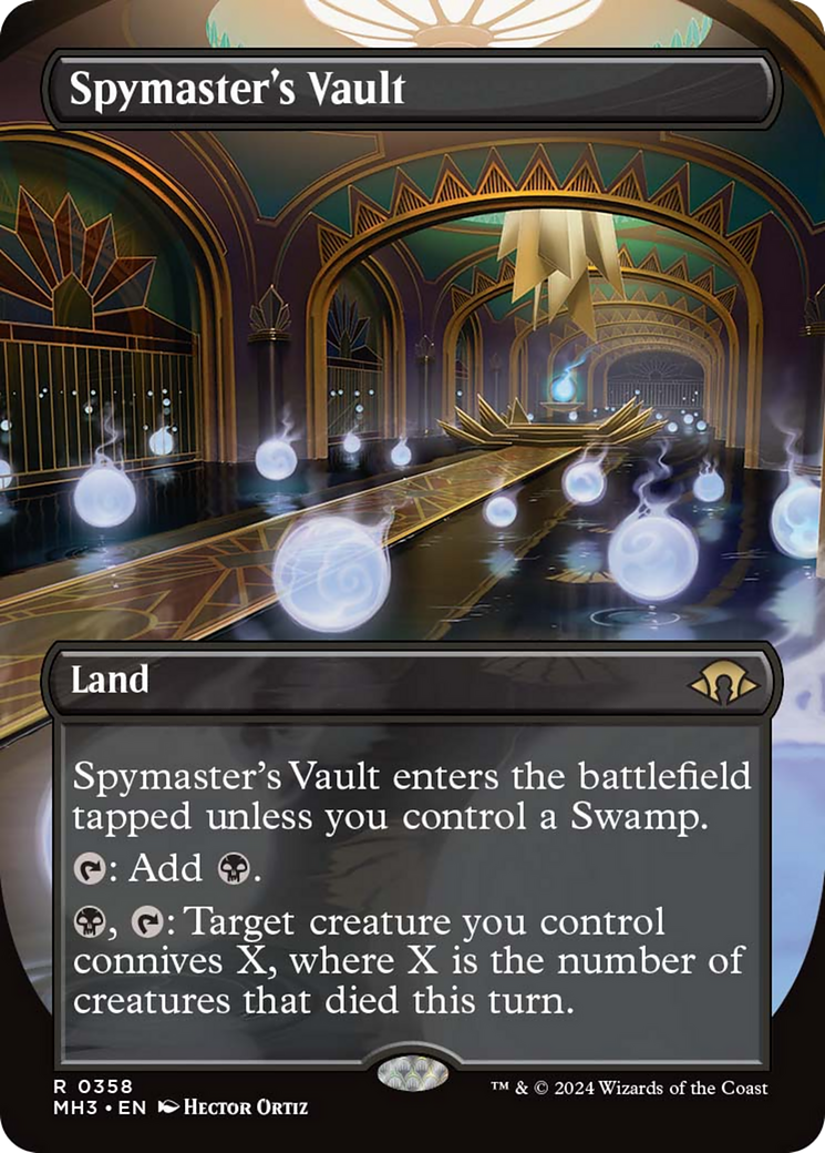 Spymaster's Vault (Borderless) [Modern Horizons 3] | Exor Games Bridgewater