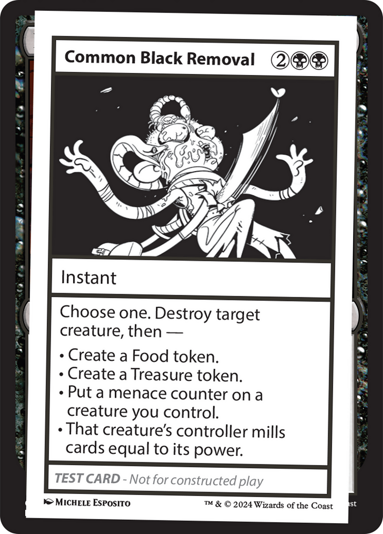 Common Black Removal [Mystery Booster 2 Playtest Cards] | Exor Games Bridgewater