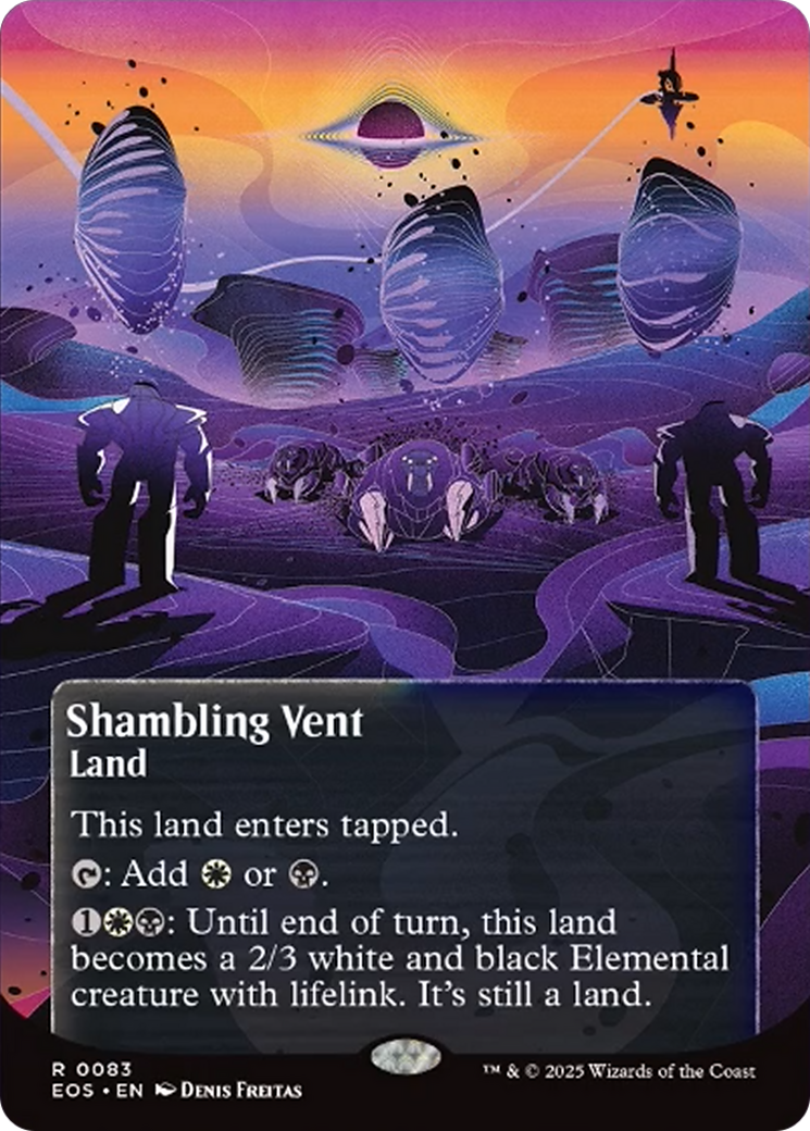 Shambling Vent (0083) (Borderless) [Edge of Eternities: Stellar Sights] | Exor Games Bridgewater