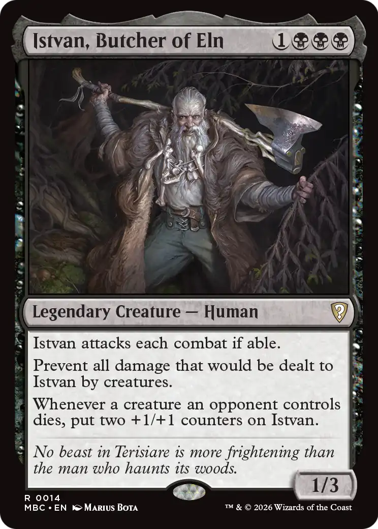 Istvan, Butcher of Eln [Mystery Booster: Commander Edition] | Exor Games Bridgewater