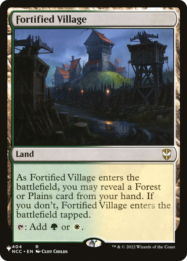 Fortified Village [The List] | Exor Games Bridgewater