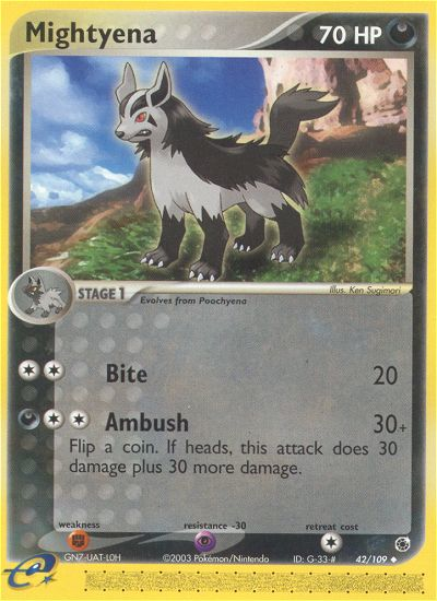 Mightyena (42/109) [EX: Ruby & Sapphire] | Exor Games Bridgewater