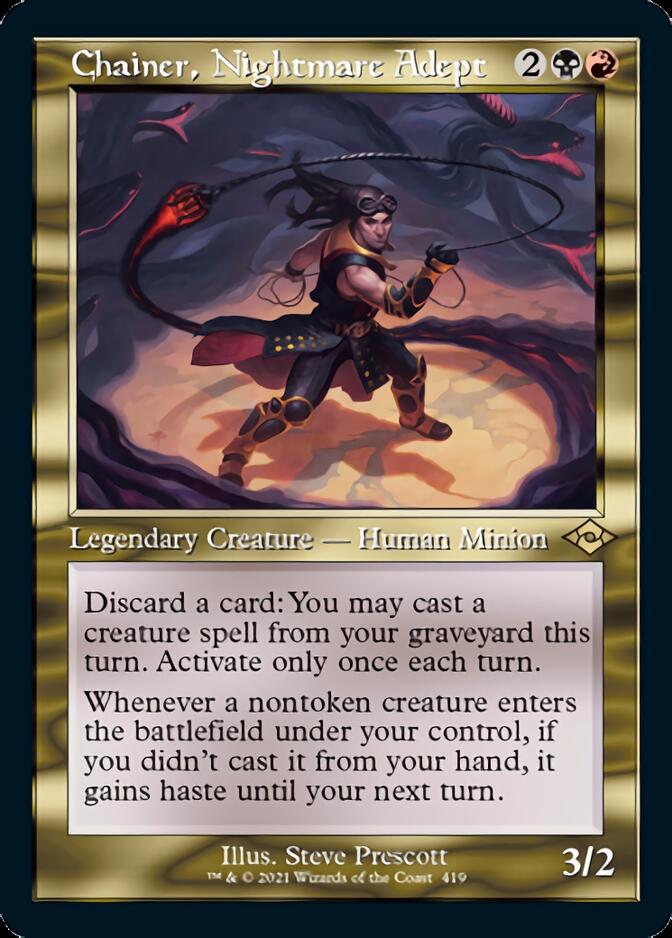 Chainer, Nightmare Adept (Retro) [Modern Horizons 2] | Exor Games Bridgewater