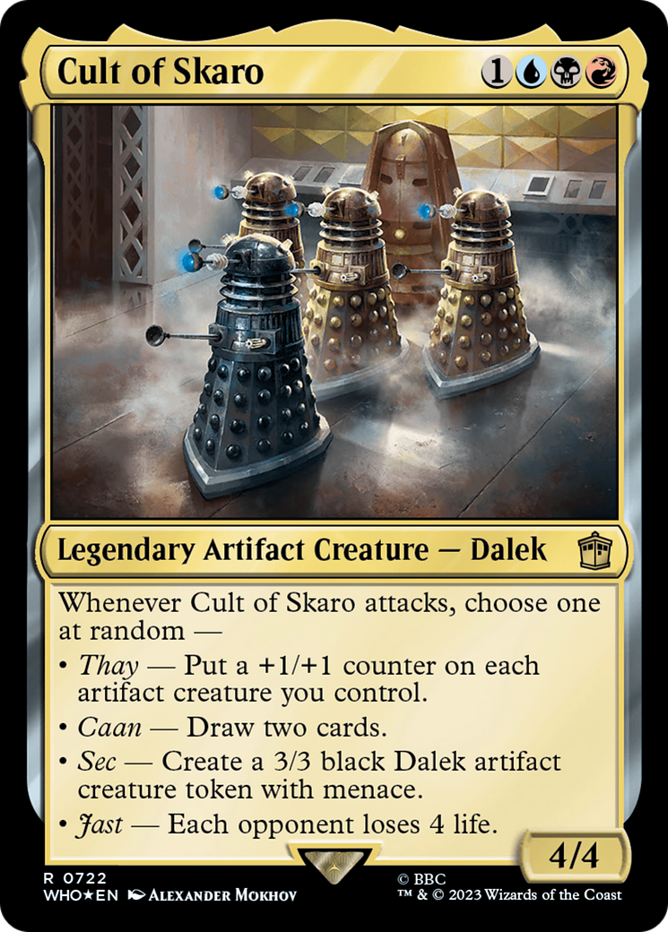 Cult of Skaro (Surge Foil) [Doctor Who] | Exor Games Bridgewater