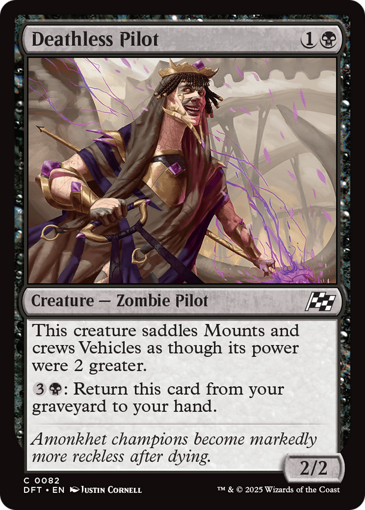 Deathless Pilot [Aetherdrift] | Exor Games Bridgewater