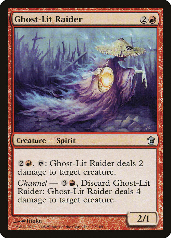 Ghost-Lit Raider [Saviors of Kamigawa] | Exor Games Bridgewater