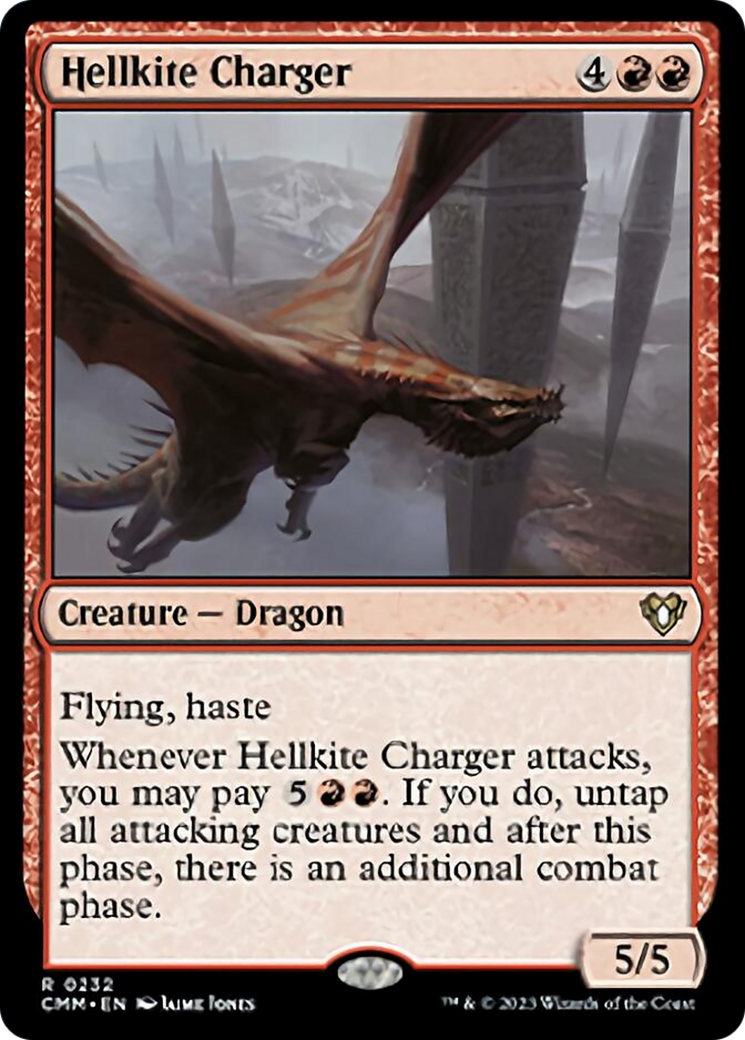 Hellkite Charger [Commander Masters] | Exor Games Bridgewater