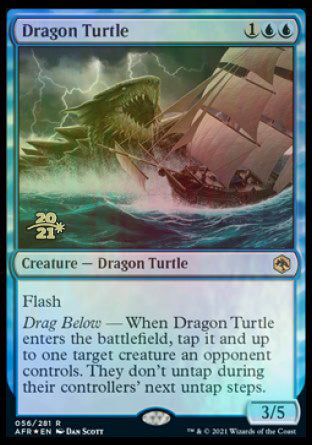 Dragon Turtle [Dungeons & Dragons: Adventures in the Forgotten Realms Prerelease Promos] | Exor Games Bridgewater