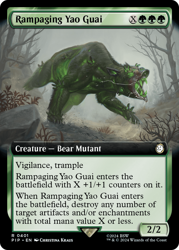 Rampaging Yao Guai (Extended Art) [Fallout] | Exor Games Bridgewater