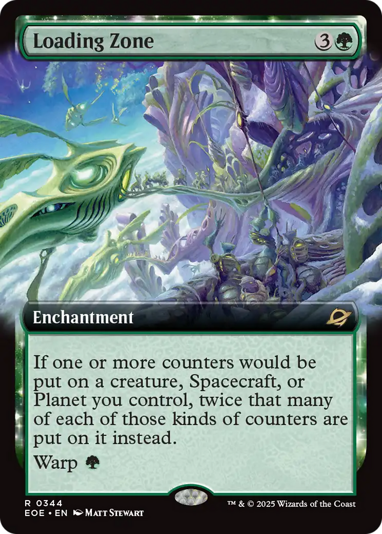 Loading Zone (Extended Art) [Edge of Eternities] | Exor Games Bridgewater