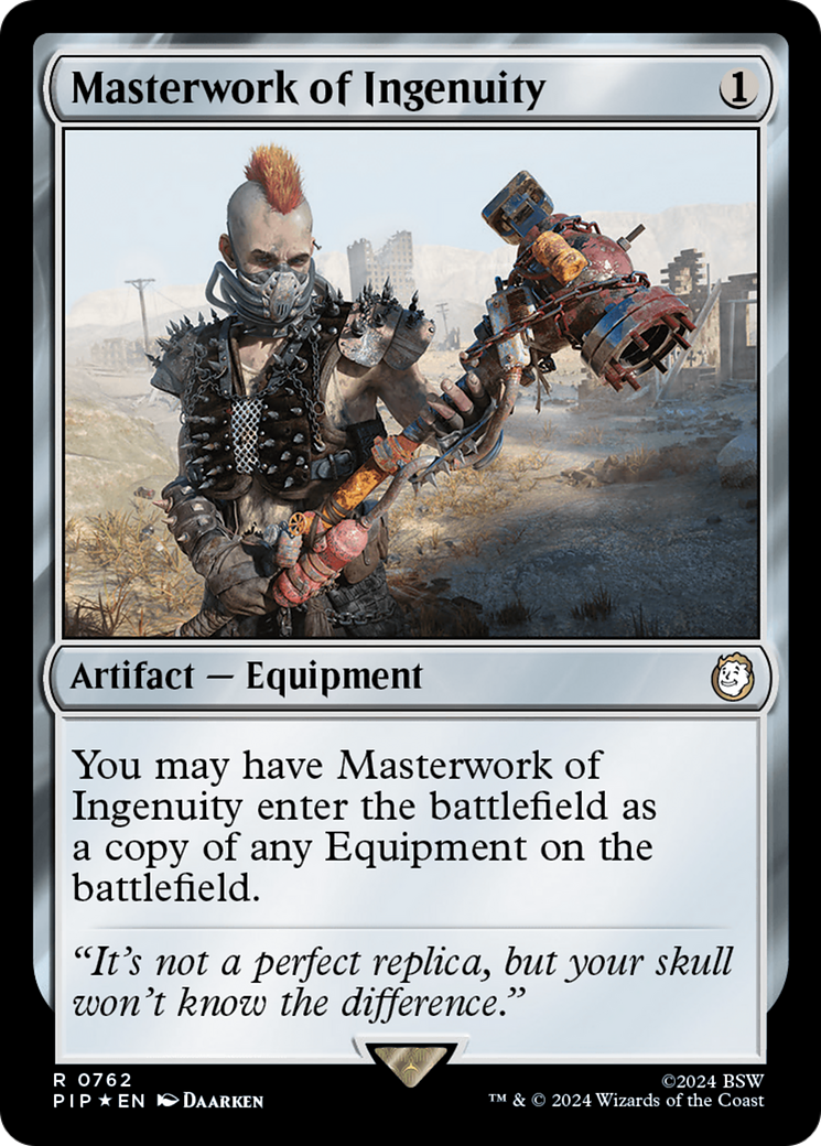 Masterwork of Ingenuity (Surge Foil) [Fallout] | Exor Games Bridgewater