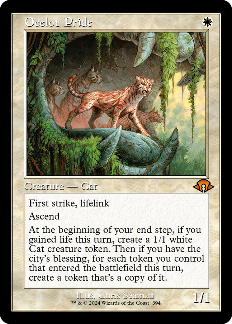 Ocelot Pride (Retro) [Modern Horizons 3] | Exor Games Bridgewater