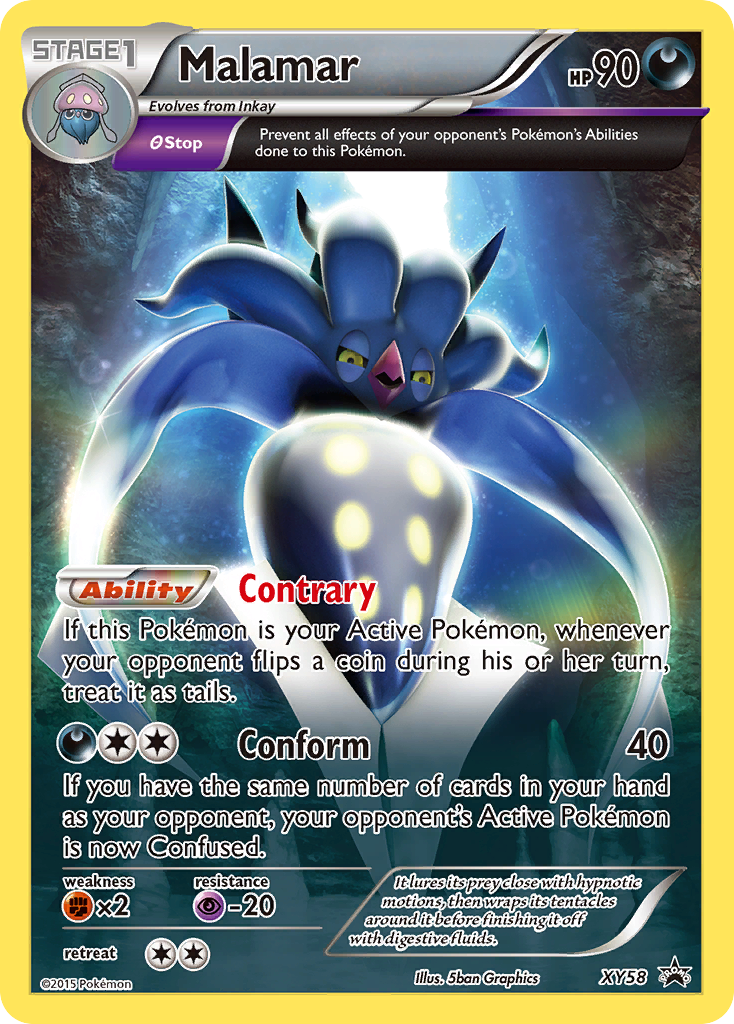 Malamar (XY58) [XY: Black Star Promos] | Exor Games Bridgewater