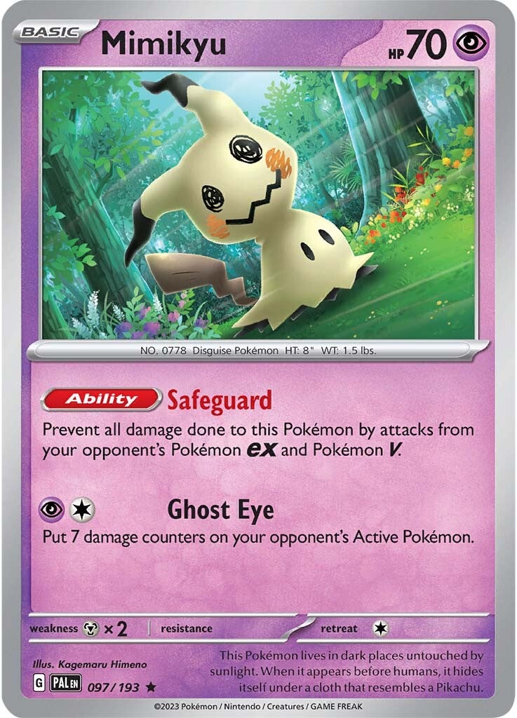 Mimikyu (097/193) [Scarlet & Violet: Paldea Evolved] | Exor Games Bridgewater