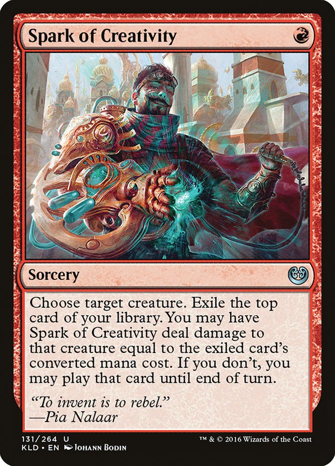 Spark of Creativity [Kaladesh] | Exor Games Bridgewater
