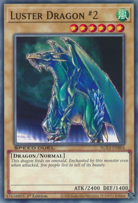 Luster Dragon #2 [SGX3-ENB04] Common | Exor Games Bridgewater