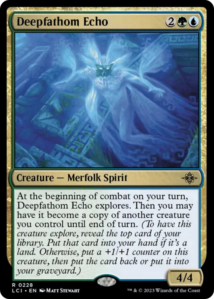 Deepfathom Echo [The Lost Caverns of Ixalan] | Exor Games Bridgewater