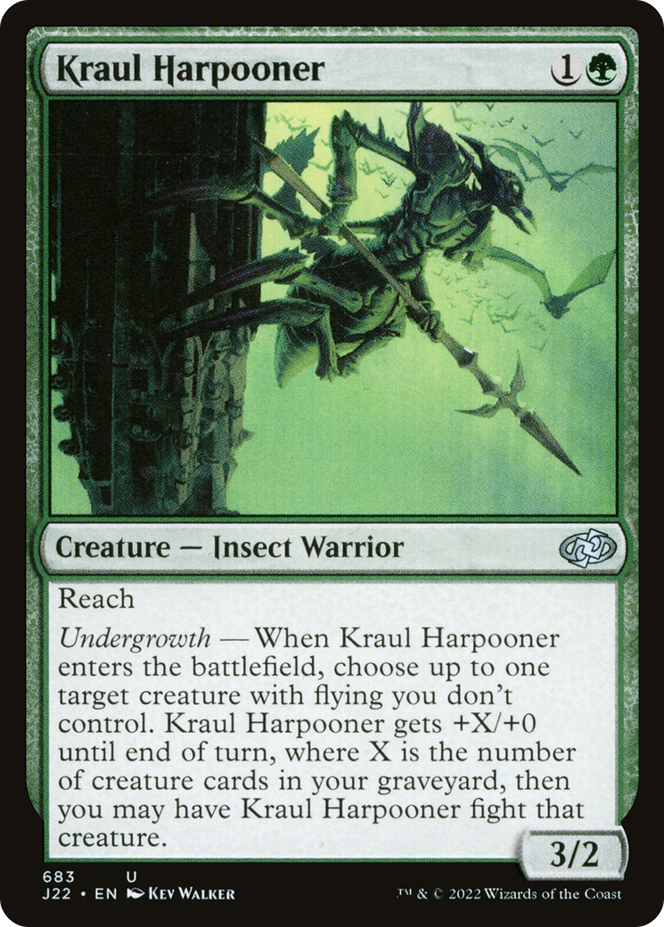 Kraul Harpooner [Jumpstart 2022] | Exor Games Bridgewater