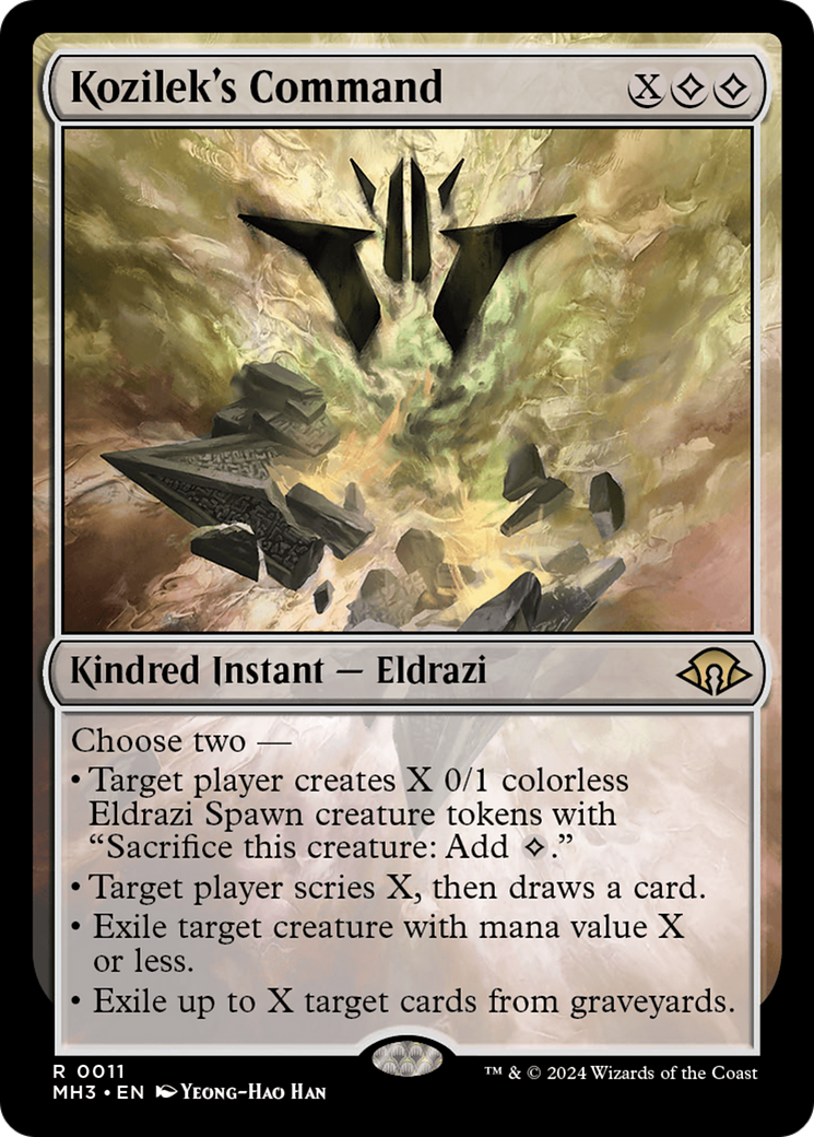 Kozilek's Command [Modern Horizons 3] | Exor Games Bridgewater